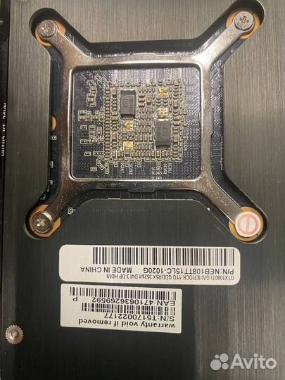 GTX 1080Ti 11Gb Palit GameRock