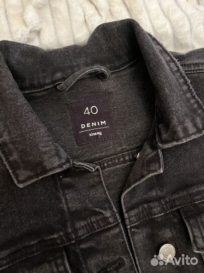 Джинсовка мужская черная