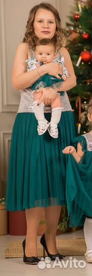 Одежда family look для мамы и дочки