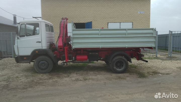 Mercedes-Benz 1114 с КМУ, 1985