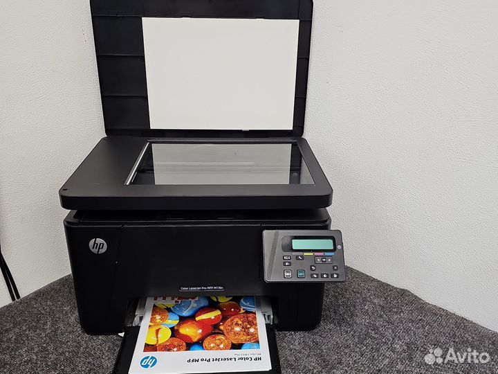 Цветной лазерный мфу HP MFP M176n