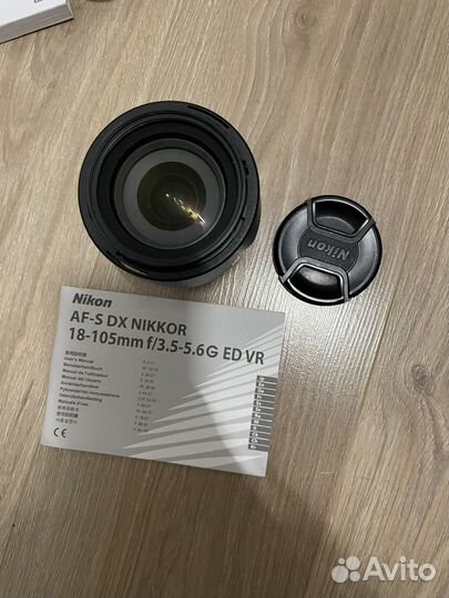 Объектив nikon 18-105 mm 3.5-5.6