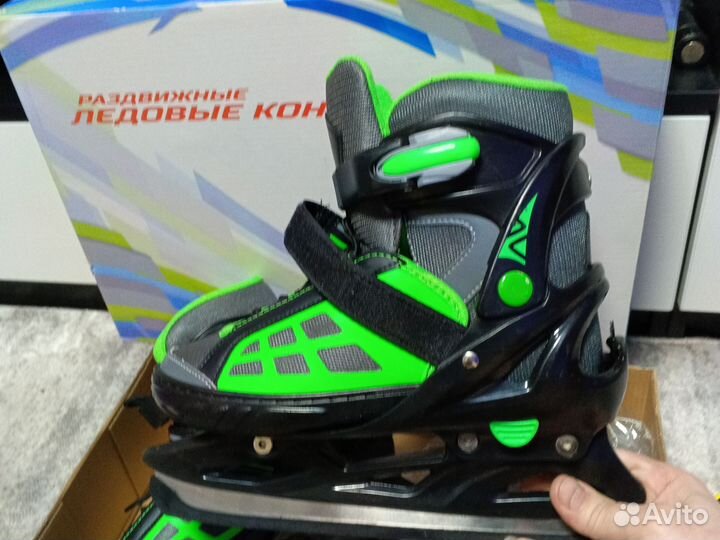 Коньки раздвижные 37 40 размер