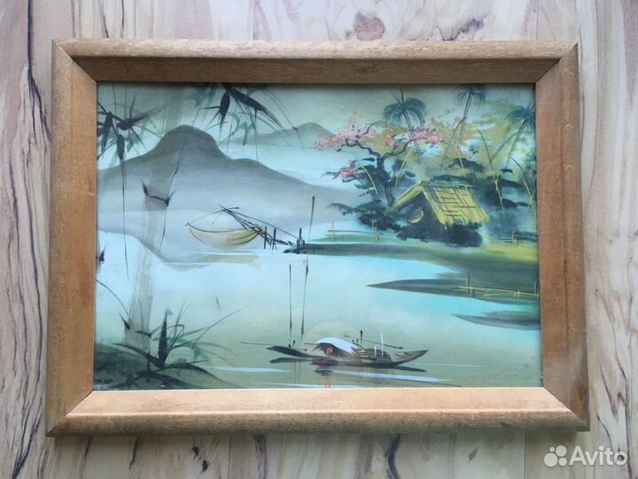 Картина из пазлов Картина на папирусе