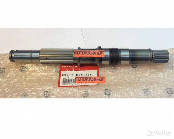 Первичный вал GL1800A gold wing 23611MCA780