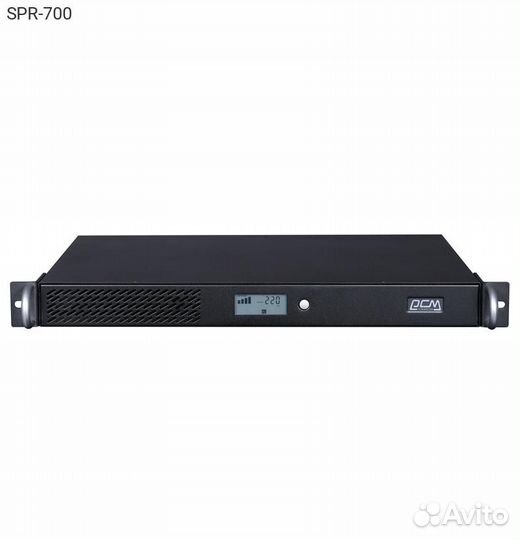 Ибп Powercom smart king PRO plus 700VA, Rack 1U, S