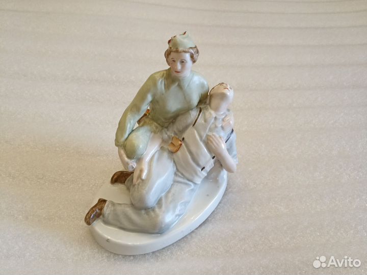 Статуэтка фарфоровая СССР Городница RRR