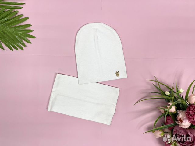 Шапка и снуд для девочки 6 7 8 лет