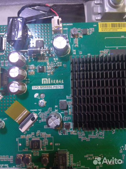 Телевизор Xiaomi L43M5 по запчастям