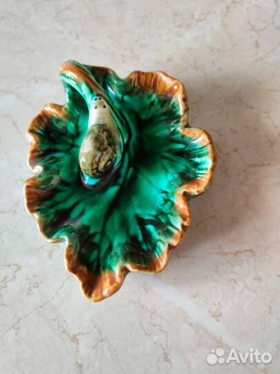 Пепельница улитка Конаково, 1952г