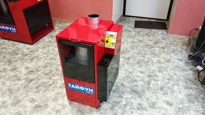 Котел водогрейный на отработанном масле