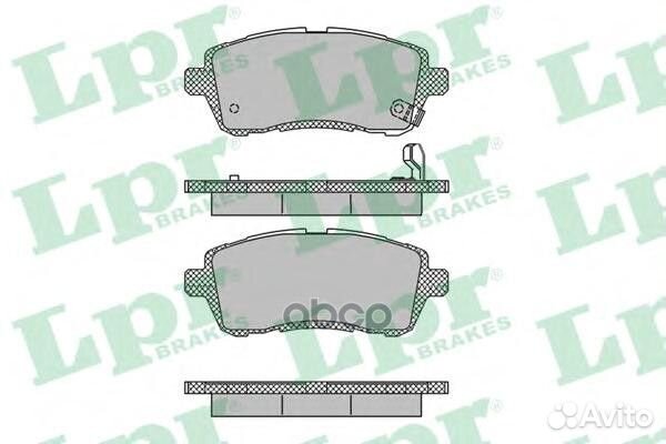 Колодки тормозные дисковые 05P1464 Lpr