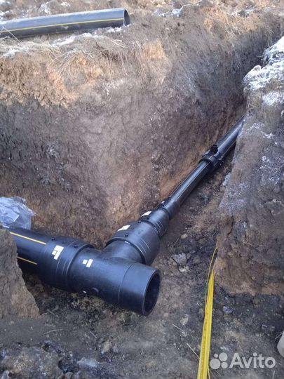 Сварка труб пнд (пэ) в стык и электрофитингами