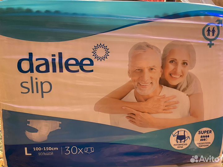 Памперсы для взрослых Dailee Slip L (3)