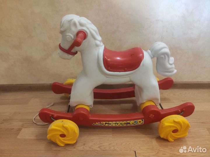 Лошадка качалка-каталка