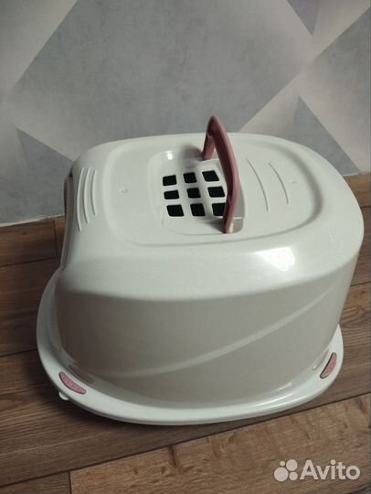 Закрытый лоток-домик для кошек большой