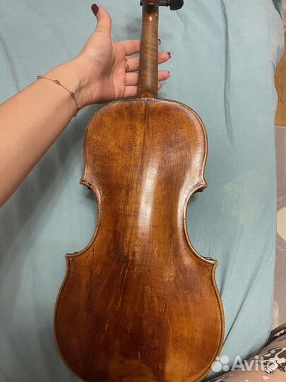 Скрипка 4/4 мастеровая 19 век немецкая