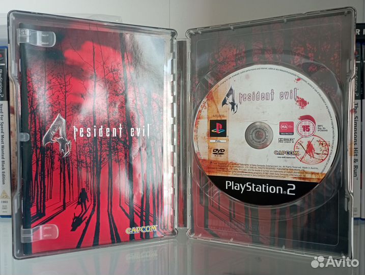 Resident evil 4 steelbook PS2