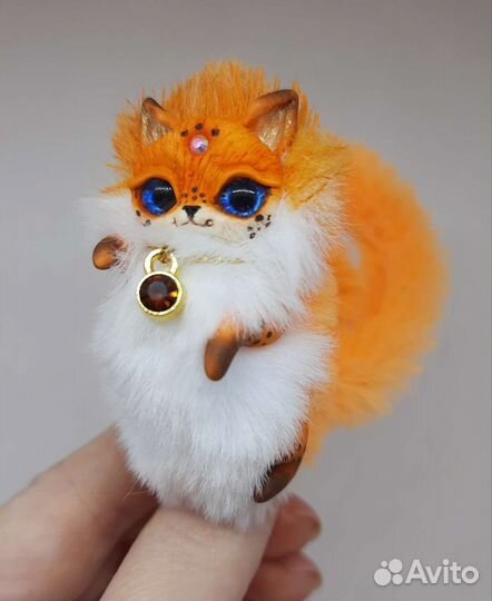 Лиса игрушка