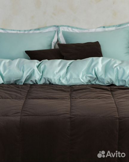 Покрывало богема шоколад новое плед на кровать