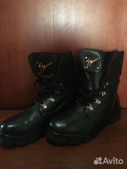 Giuseppe Zanotti зимние ботинки 39р