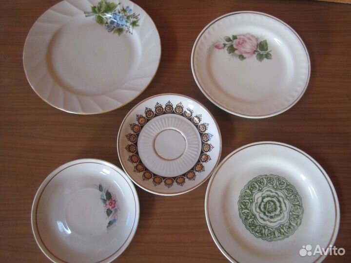Тарелки из СССР. Дулево,зик и др