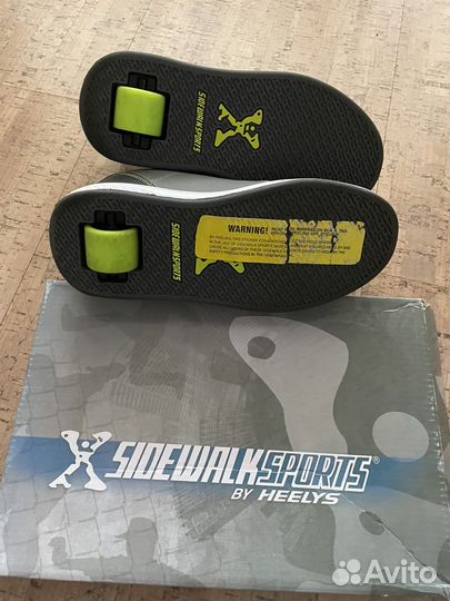 Роликовые кроссовки heelys