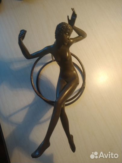 4 скульптуры Эротика Бронза Мрамор Голая Ню Клеймо