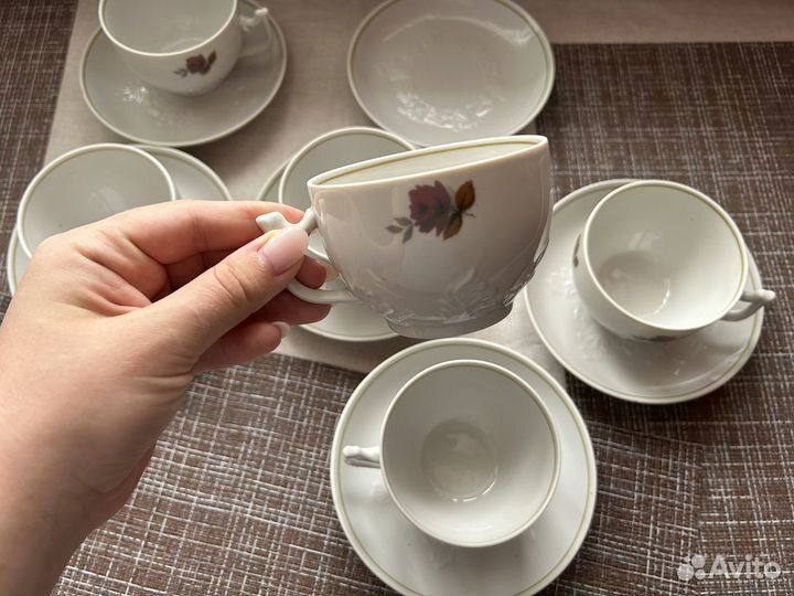 Чайный сервиз Вербилки СССР