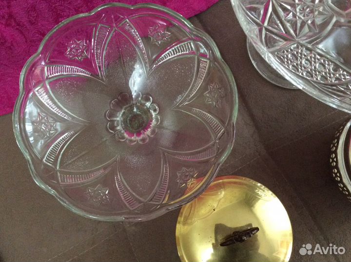 Ваза для фруктов конфетница салатница солонка