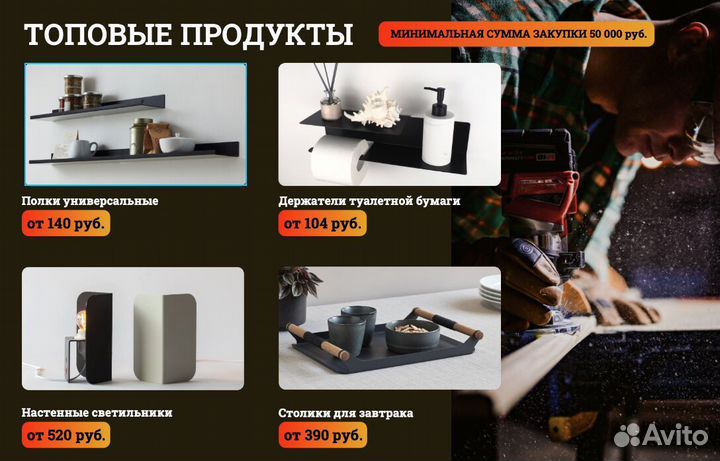 Комплект полок для маркетплейсов оптом