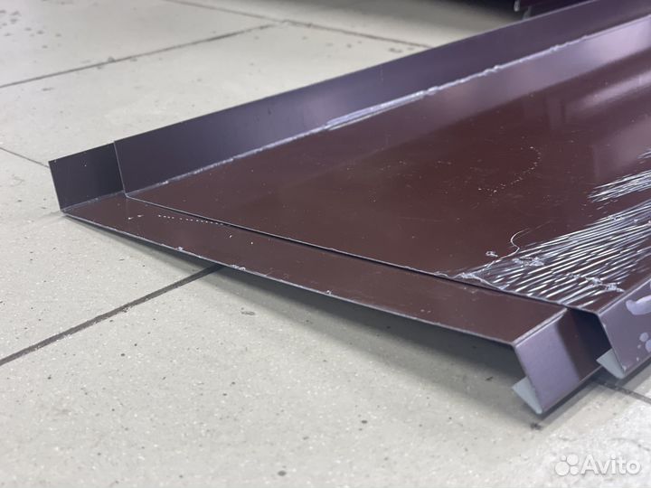 Отлив, оконный отлив, цокольный откосы- нащельники