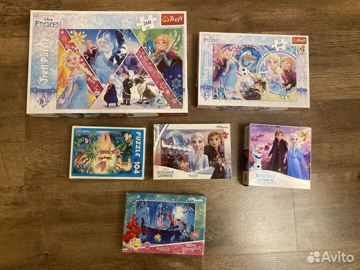 Пазлы Холодное сердце