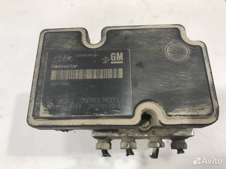 Блок ABS (насос) Chevrolet Cruze