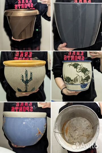 Горшок для цветов. Керамический горшок.кашпо