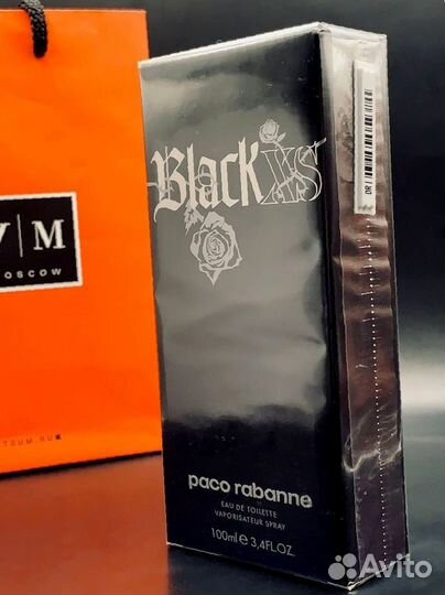 Black xs духи 100мл ОАЭ