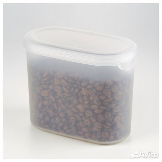 Контейнер+крышка д/сухих продуктов IKEA Эктиг, бел