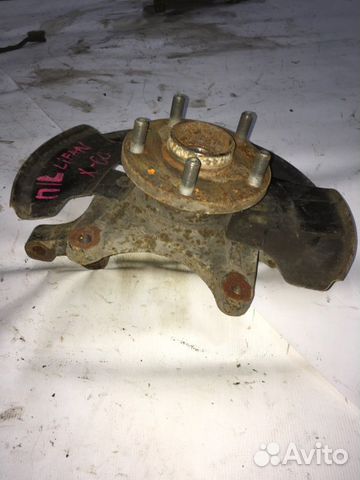 Кулак поворотный ступица в сборе передний левый