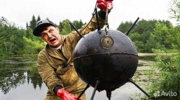 Магнит поисковый Непра Москва F200x2 Двухсторонний