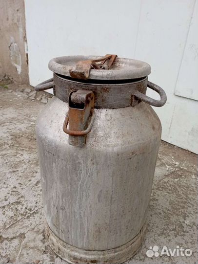 Фляга алюминиевая бу 40л