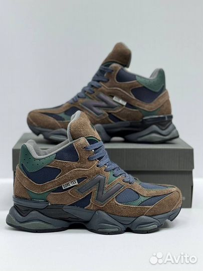 Кроссовки new balance 9060 зимние с мехом
