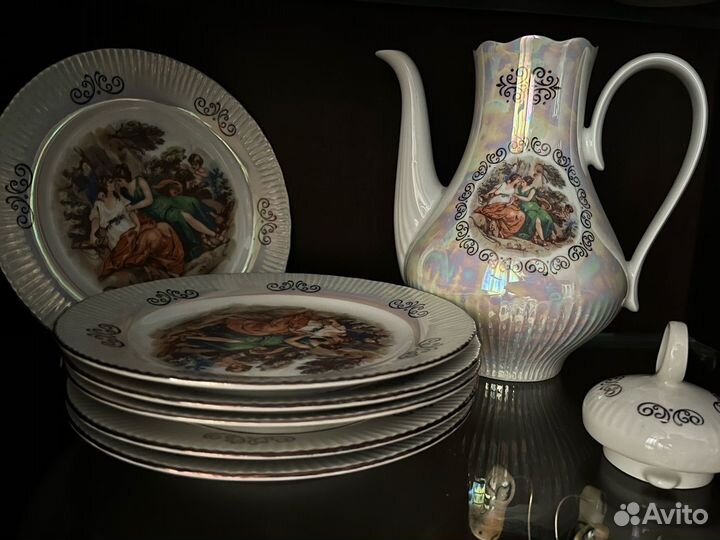 Кофейный сервиз мадонна гдр