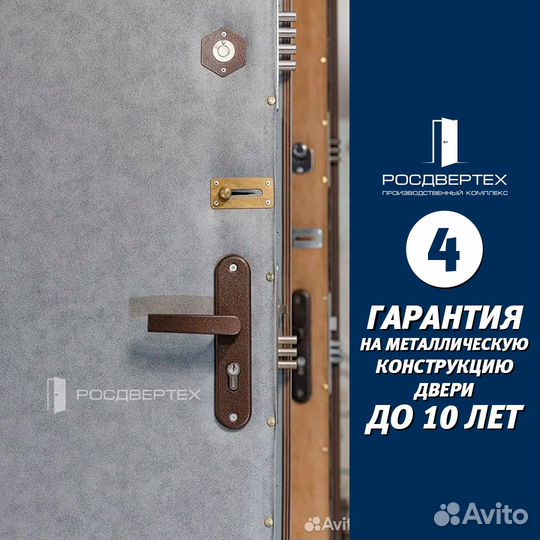 Дверь входная металлическая от производителя