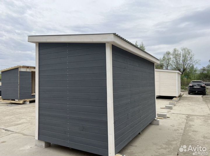 Хозблок бытовки под ключ