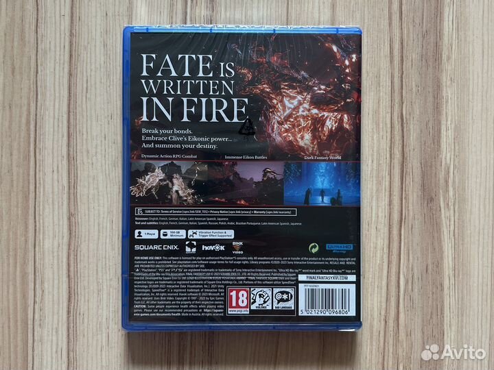 Final Fantasy XVI 16 (Новый,Рус) Ps5