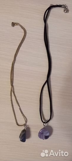 Подвески Аметист