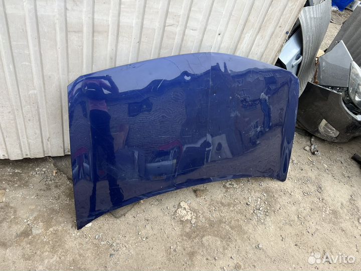 Капот рено меган 2 с тычками дефект
