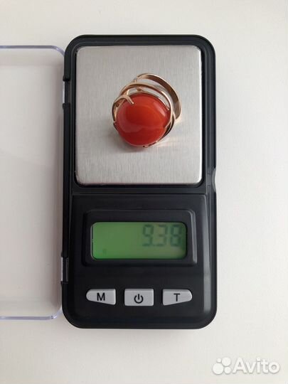 Кольцо. Перстень с Кораллом