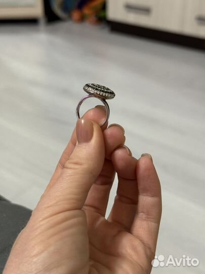 Серебряное кольцо женское 17