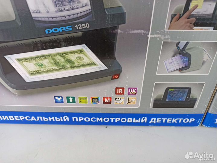 Детектор банкнот Dors 1250